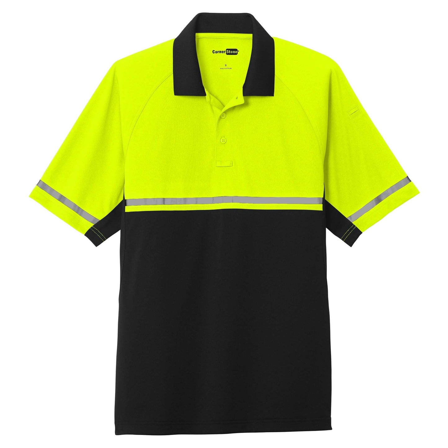 Royal/Black Polo Shirt - Cornerstone - Snag-Proof Quality