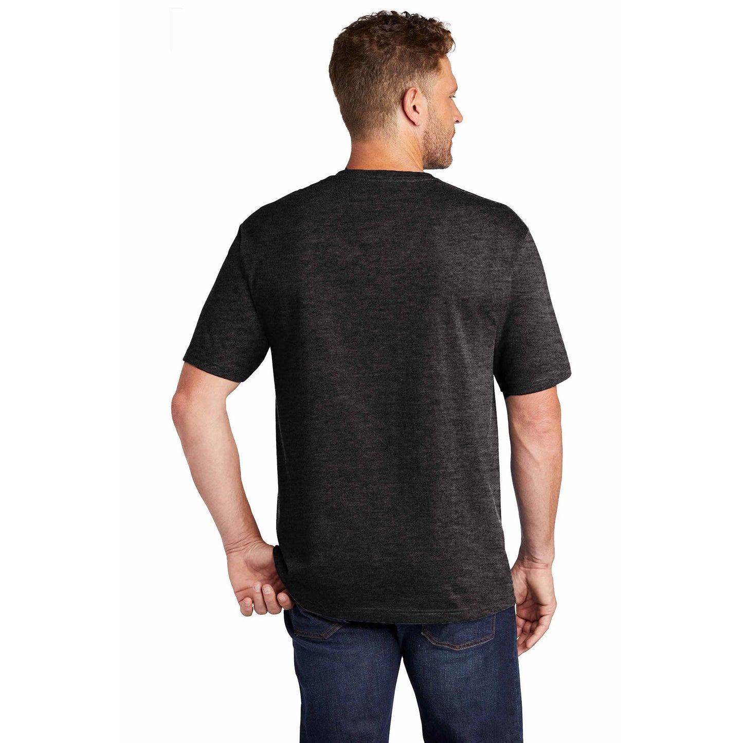 Black T-Shirts - Cornerstone - Tough Cotton Tee - Durable Fabric