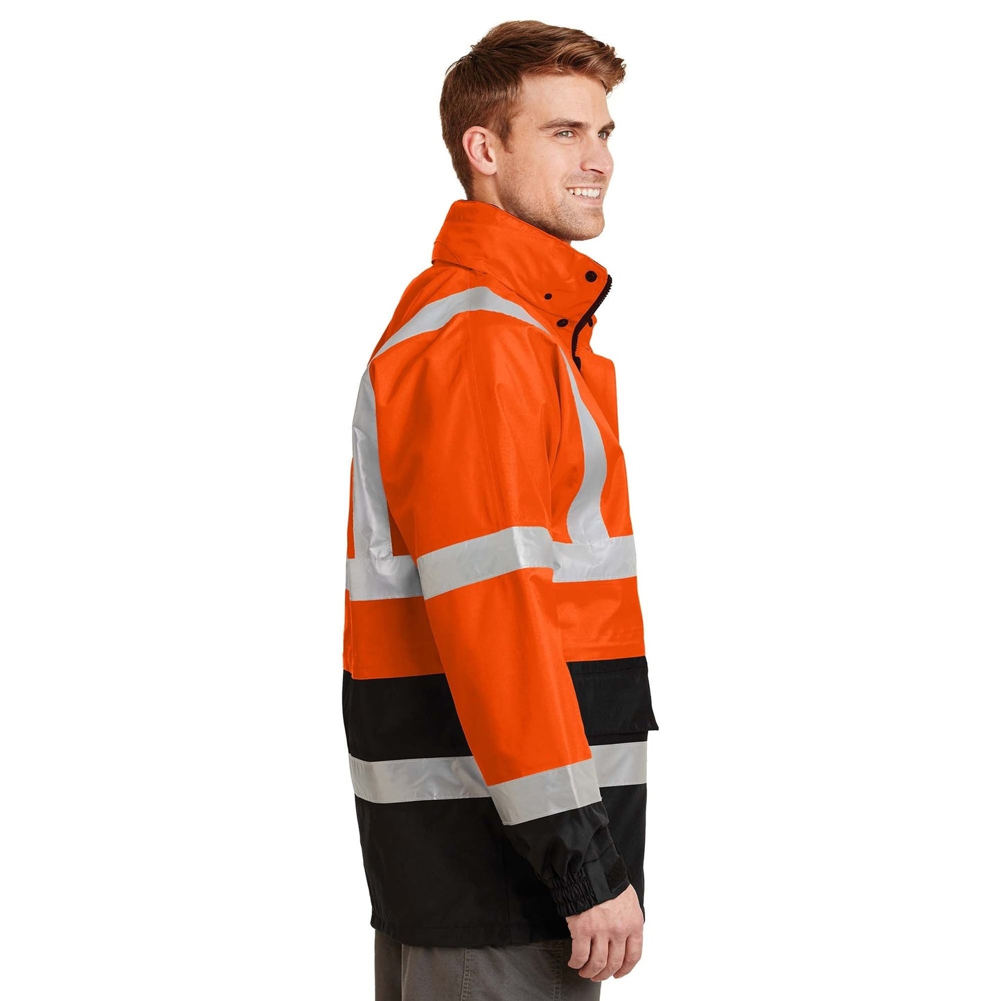Yellow/Lime Safety Jacket - Cornerstone - Waterproof Design