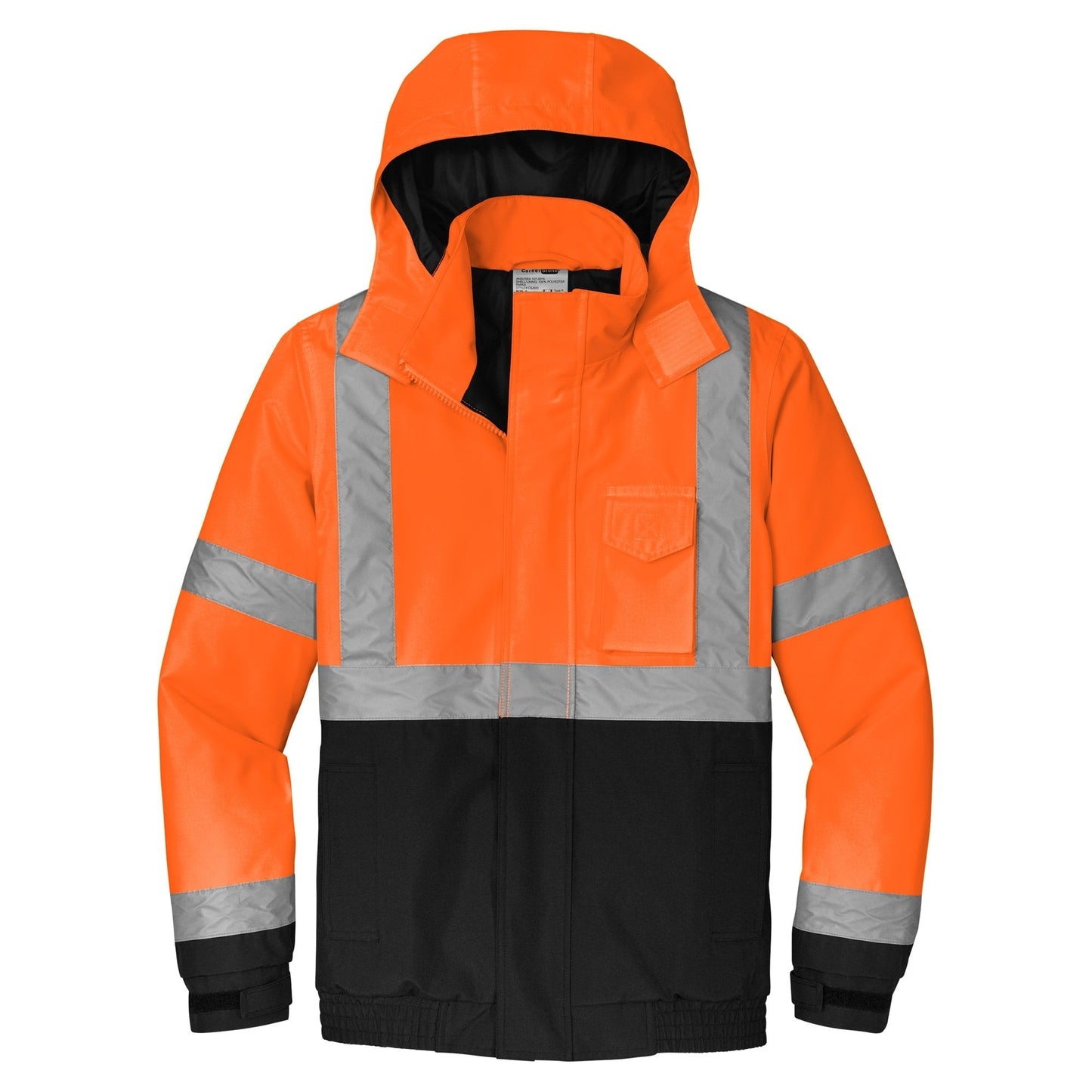 Orange Safety Jacket - Cornerstone - Insulated Waterproof