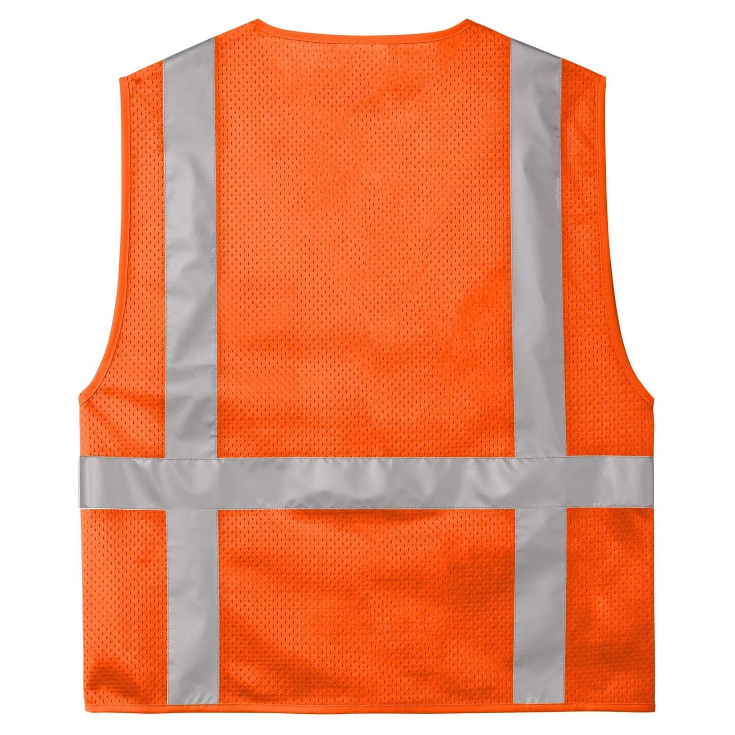 Orange Safety Vests - Cornerstone - Reflective Mesh