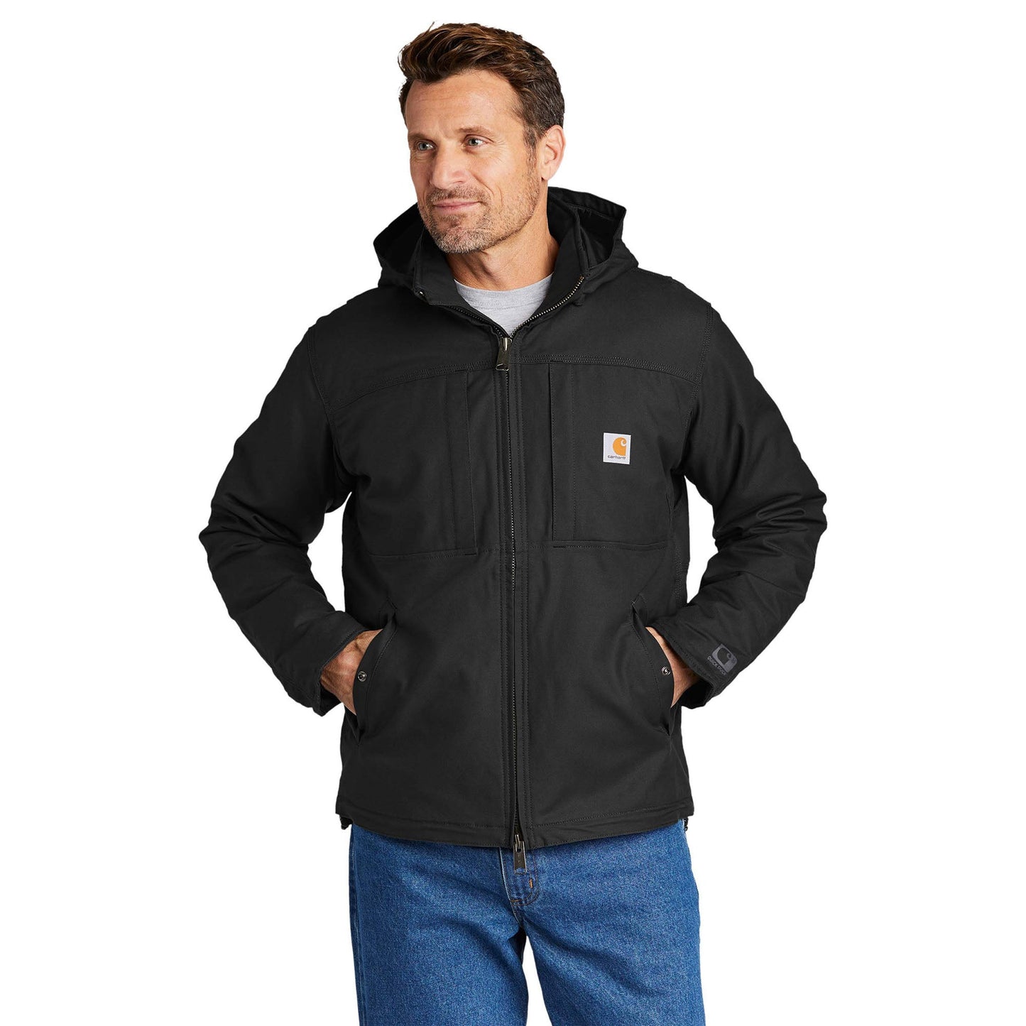 Shadow Grey Jacket - Carhartt - Durable Stretch Design