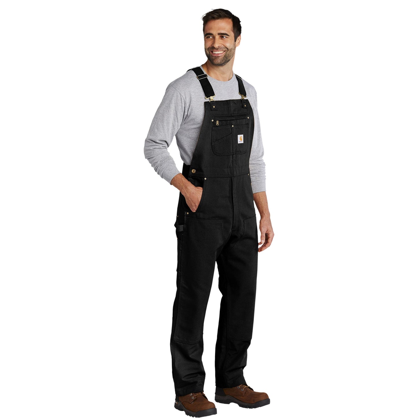 Black Overalls - Carhartt - Durable Cotton Design