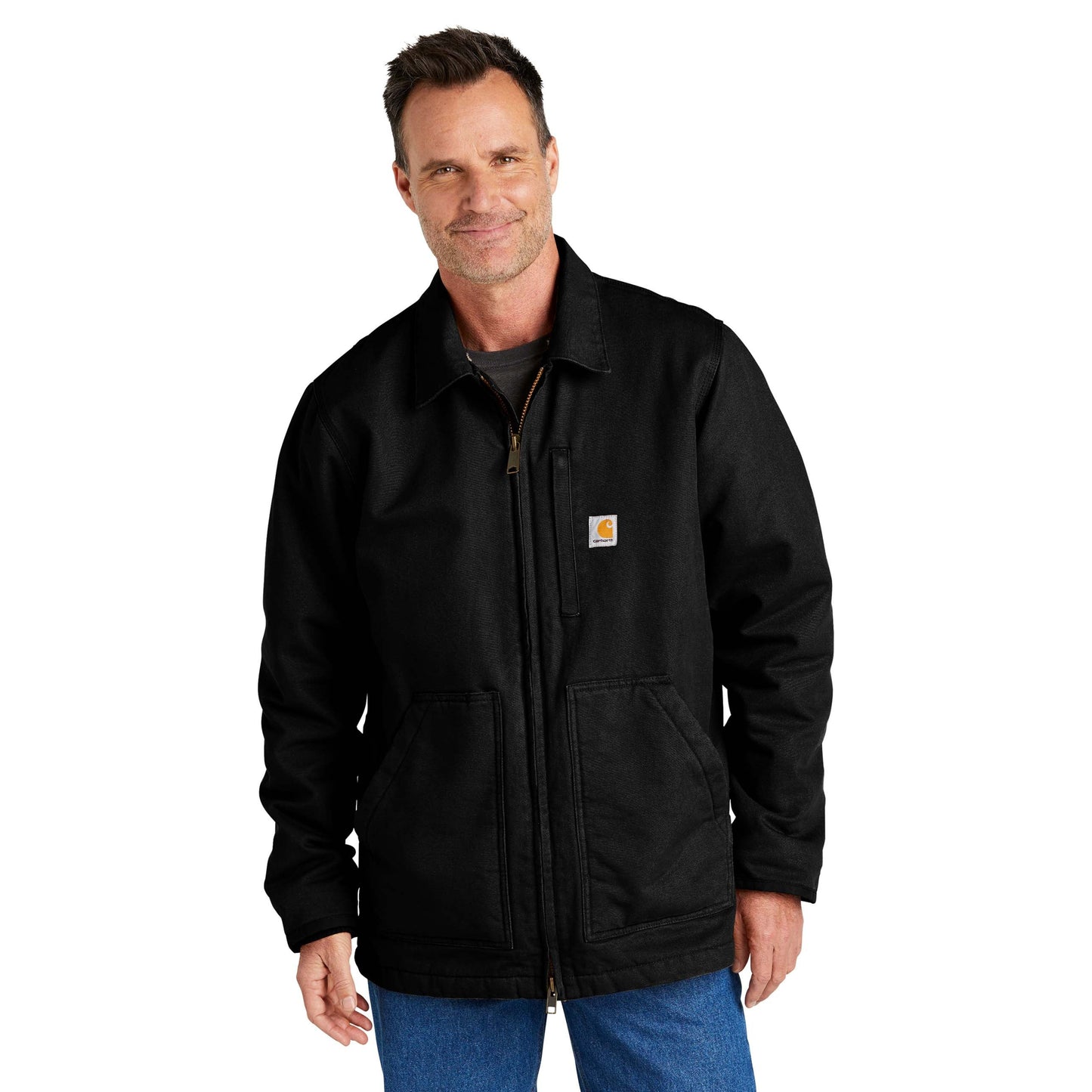 Black Sherpa Jacket - Carhartt - Cozy Warmth