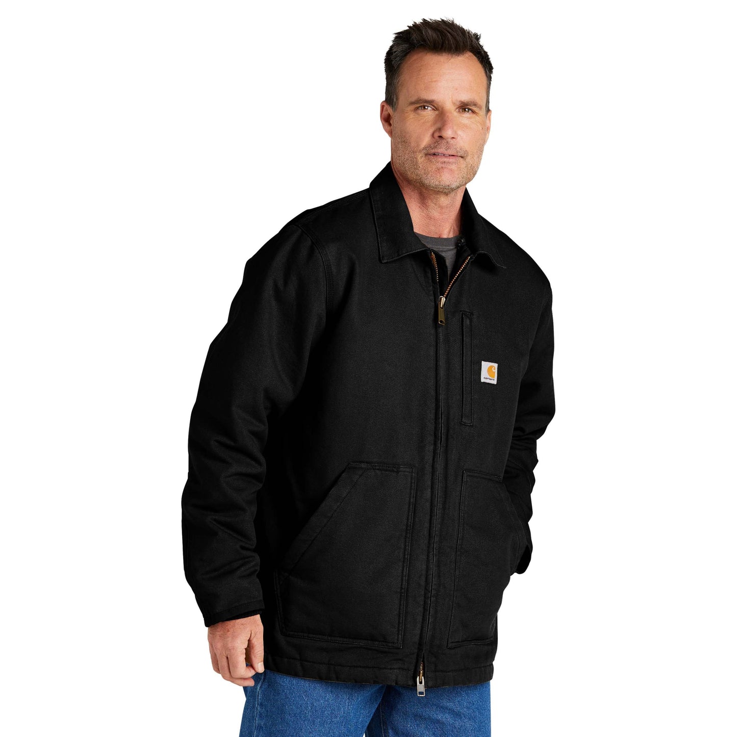 Black Sherpa Jacket - Carhartt - Cozy Warmth