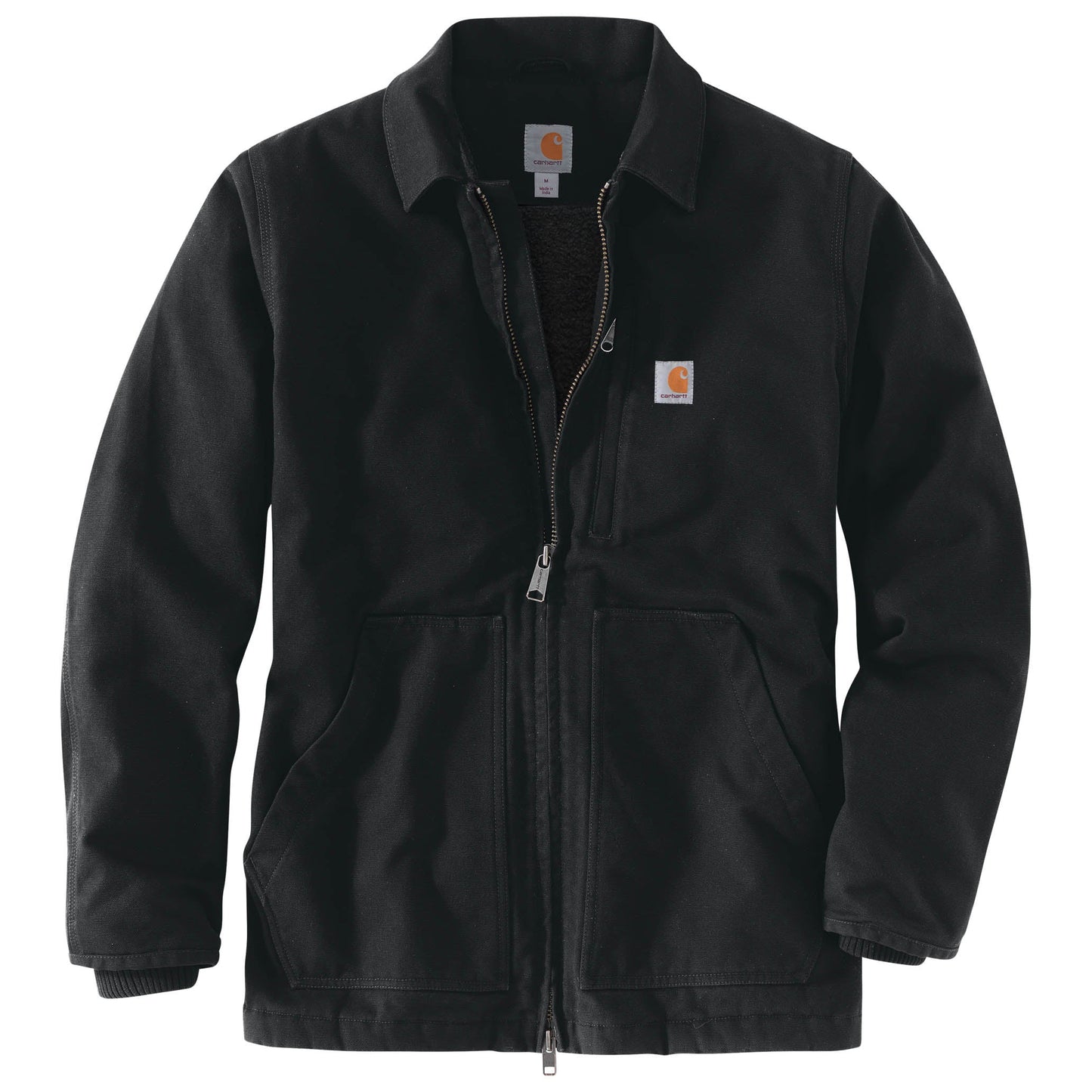 Black Sherpa Jacket - Carhartt - Cozy Warmth