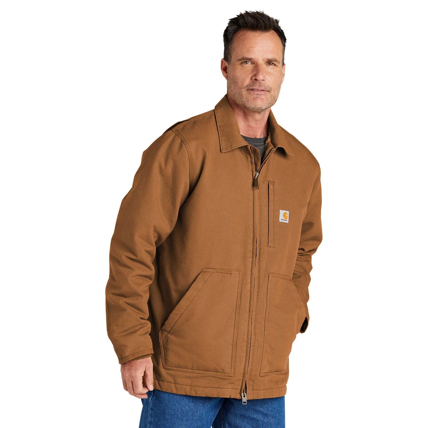 Black Sherpa Jacket - Carhartt - Cozy Warmth