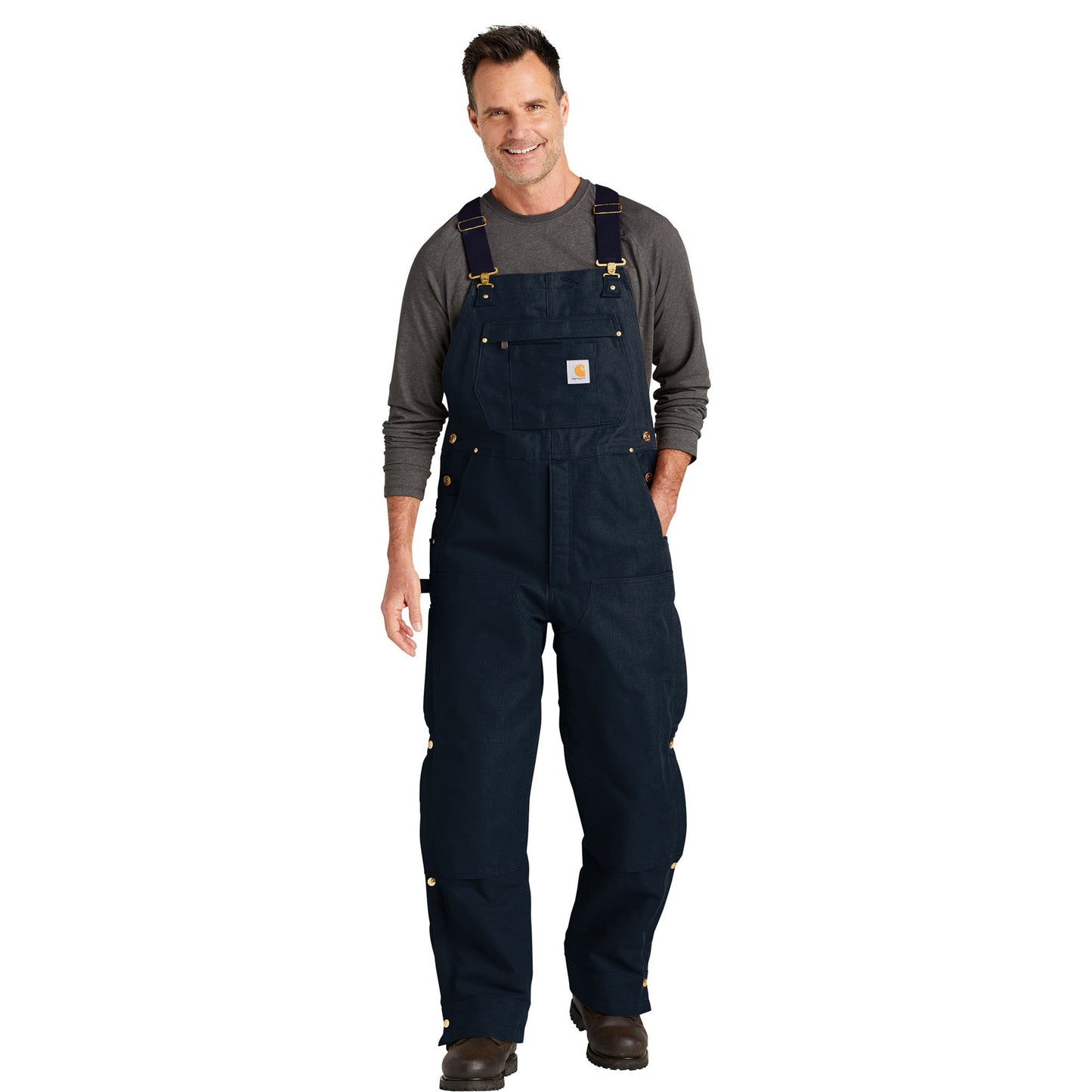 Brown Overalls - Carhartt - Insulated Duck Fabric