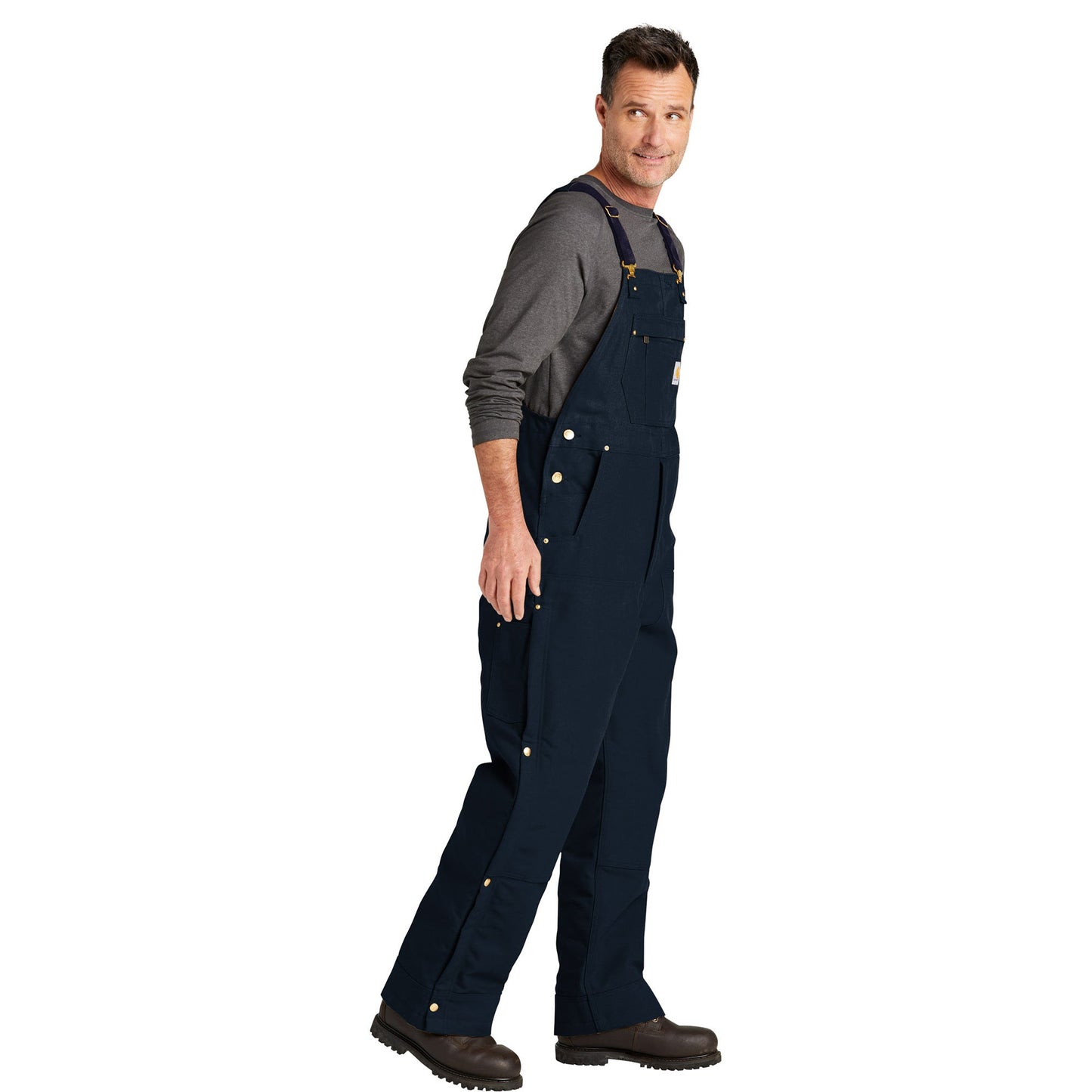 Brown Overalls - Carhartt - Insulated Duck Fabric