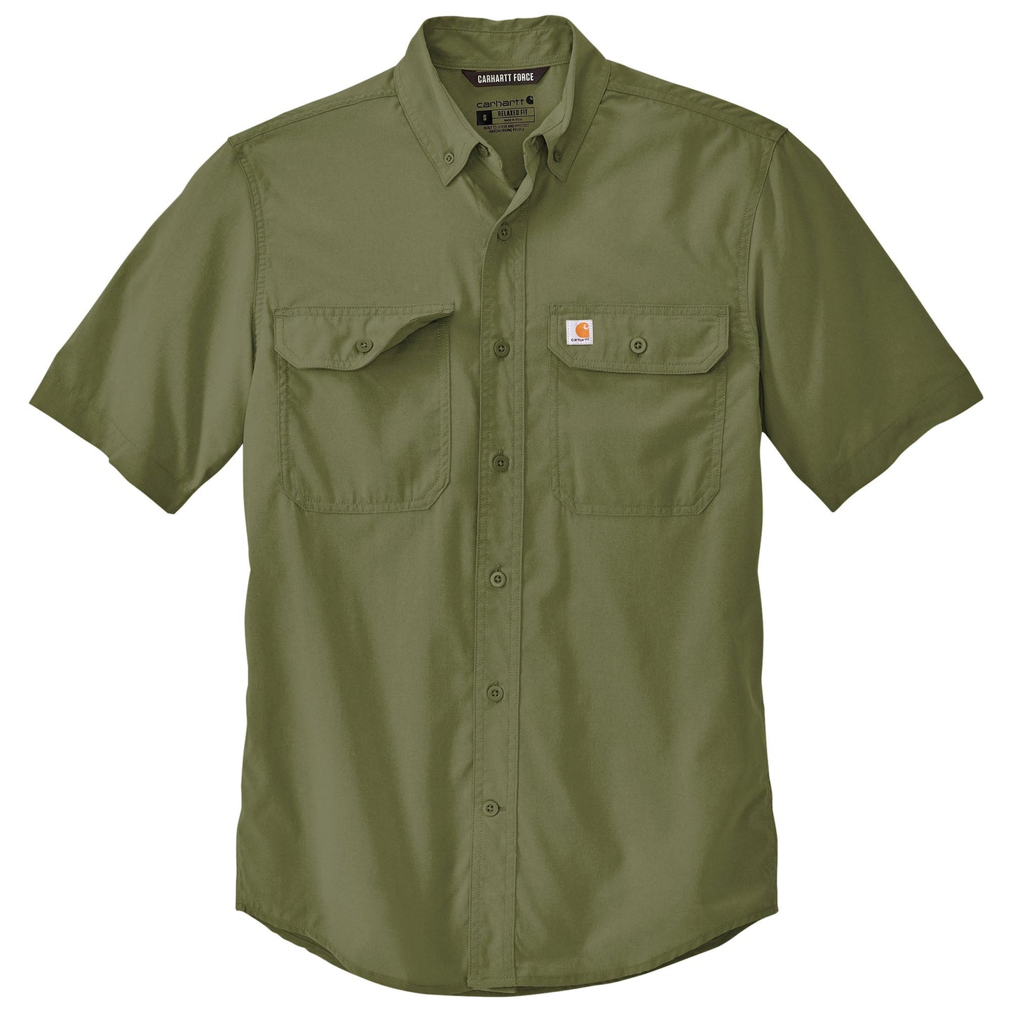 Black Button Up Shirts - Carhartt - Quick-Drying