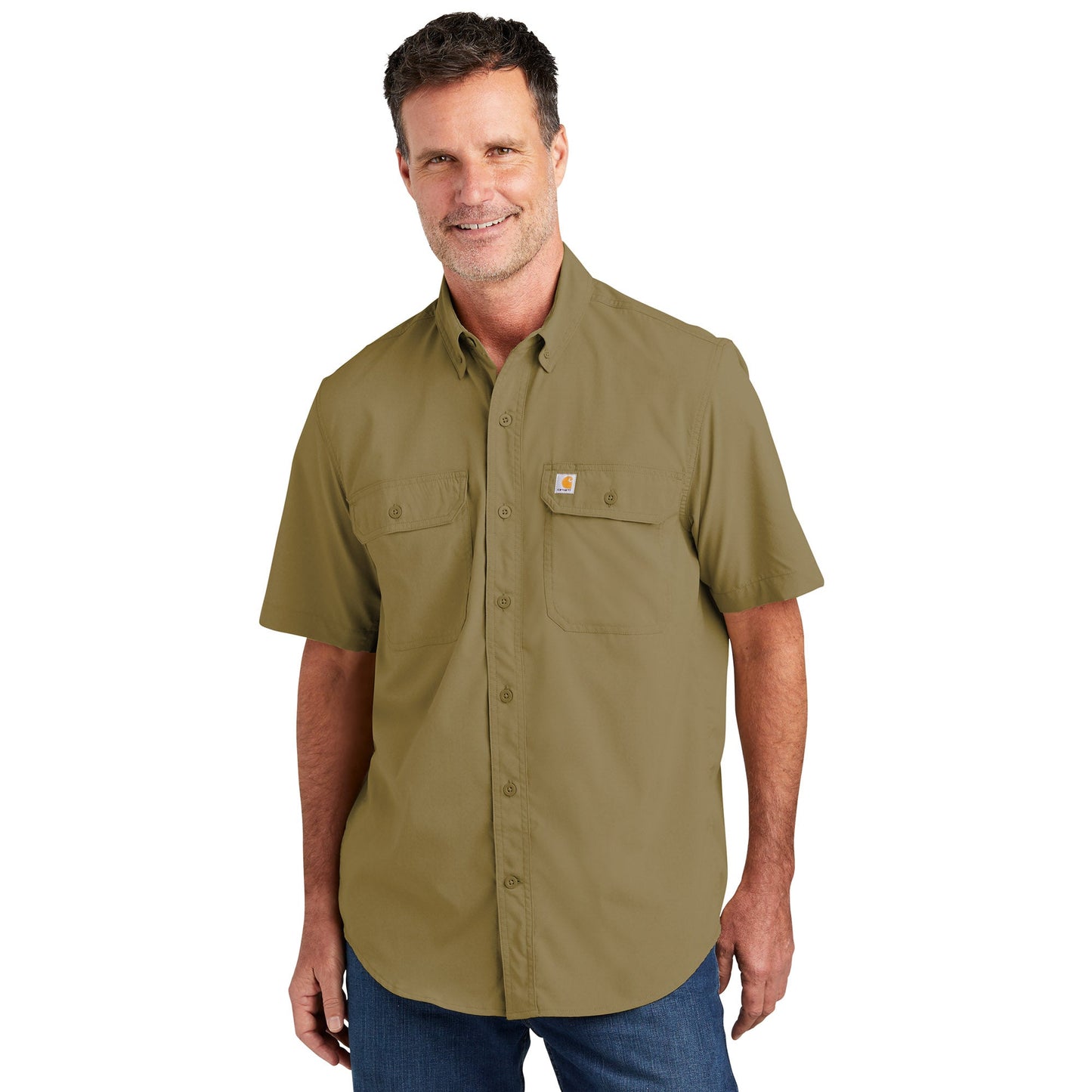 Black Button Up Shirts - Carhartt - Quick-Drying