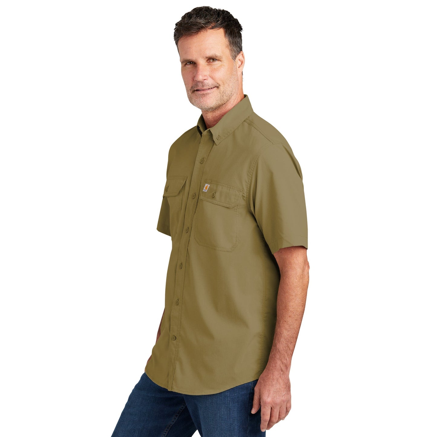 Black Button Up Shirts - Carhartt - Quick-Drying
