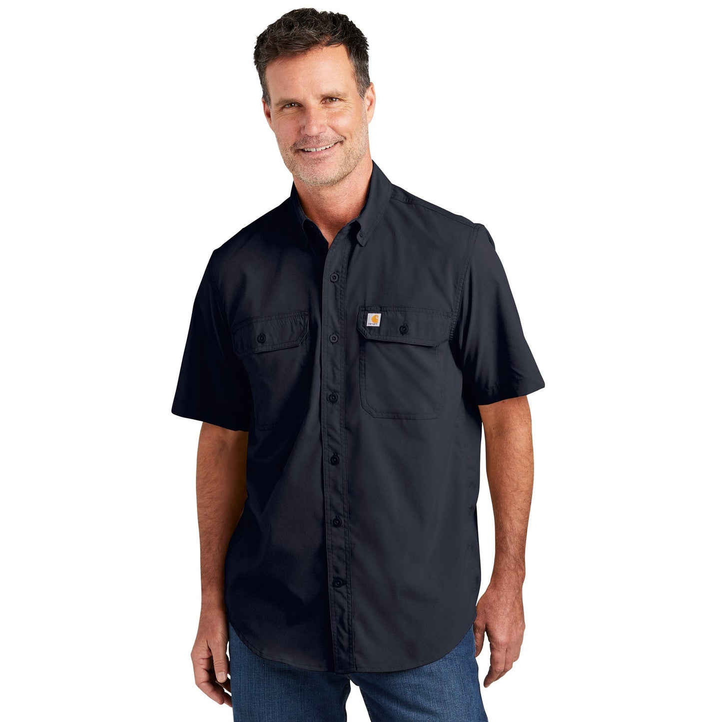 Black Button Up Shirts - Carhartt - Quick-Drying