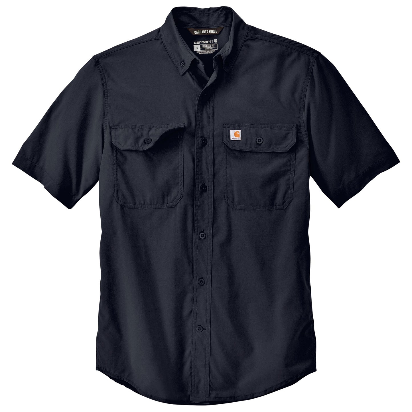 Black Button Up Shirts - Carhartt - Quick-Drying