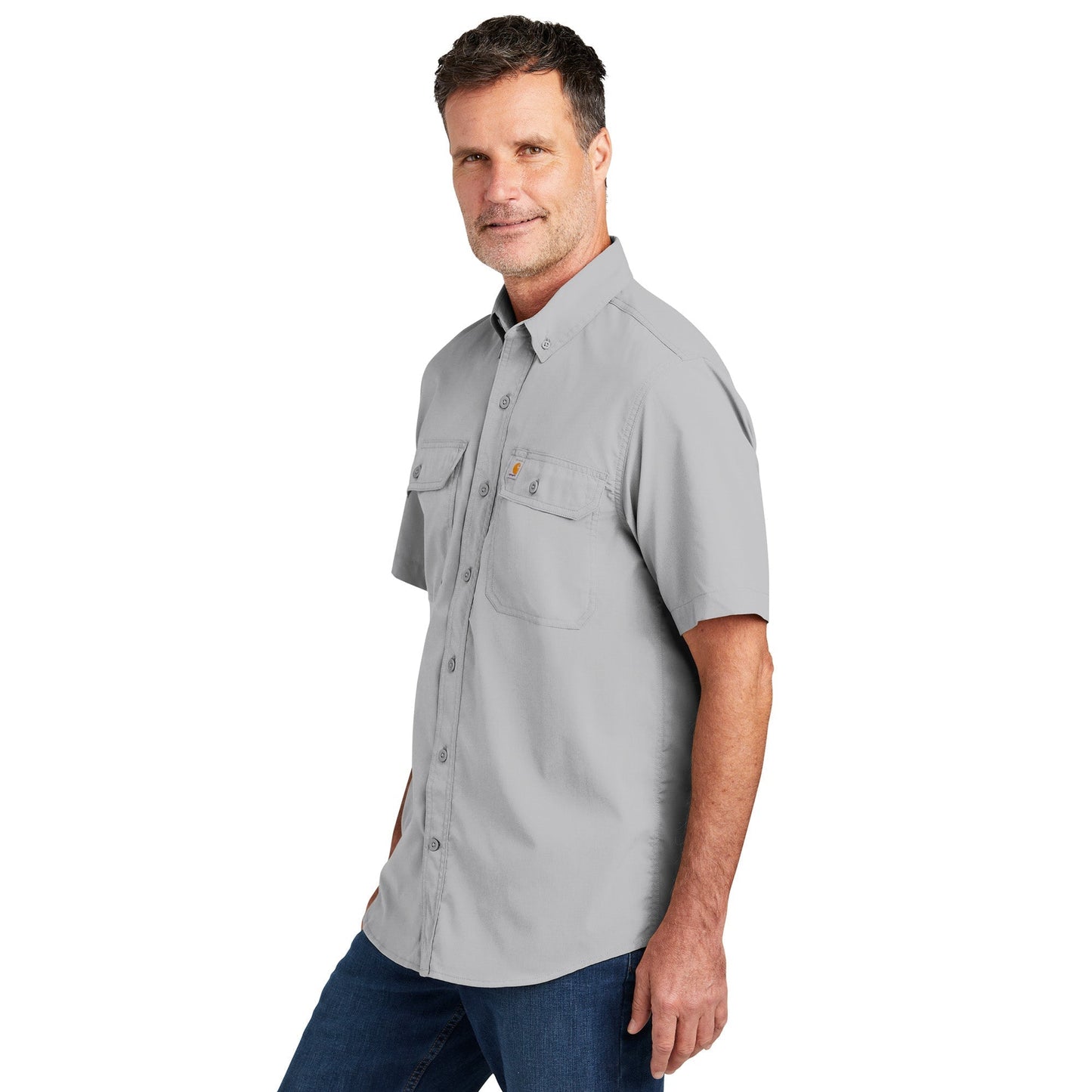 Black Button Up Shirts - Carhartt - Quick-Drying