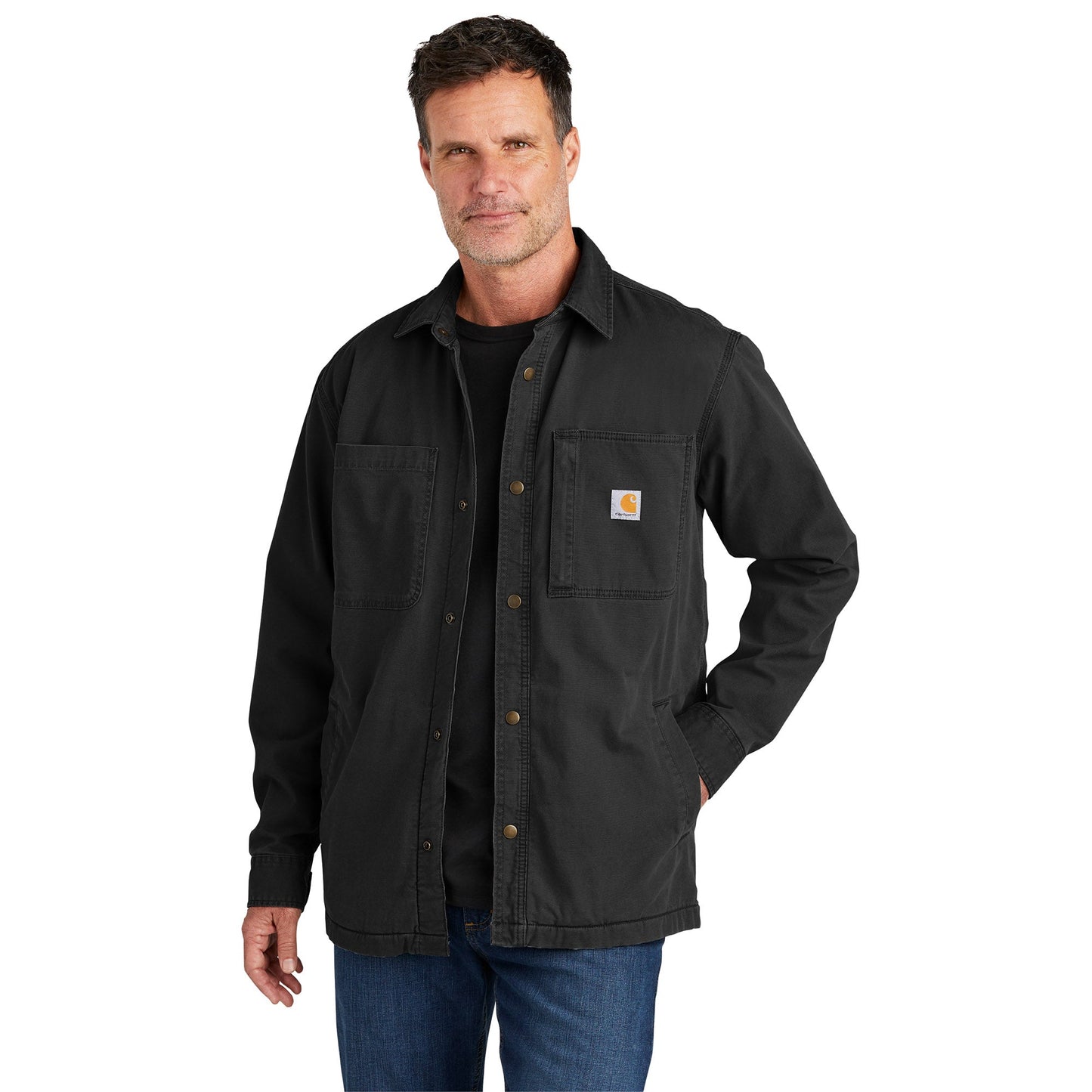 Black Jackets - Carhartt - Fleece-Lined Flex Jac