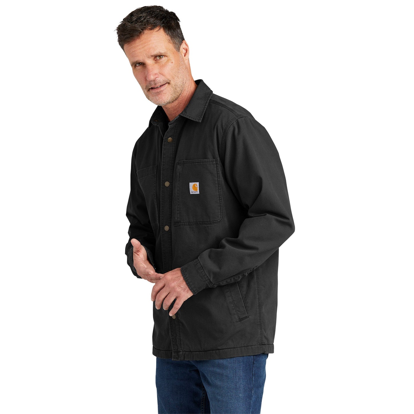 Black Jackets - Carhartt - Fleece-Lined Flex Jac