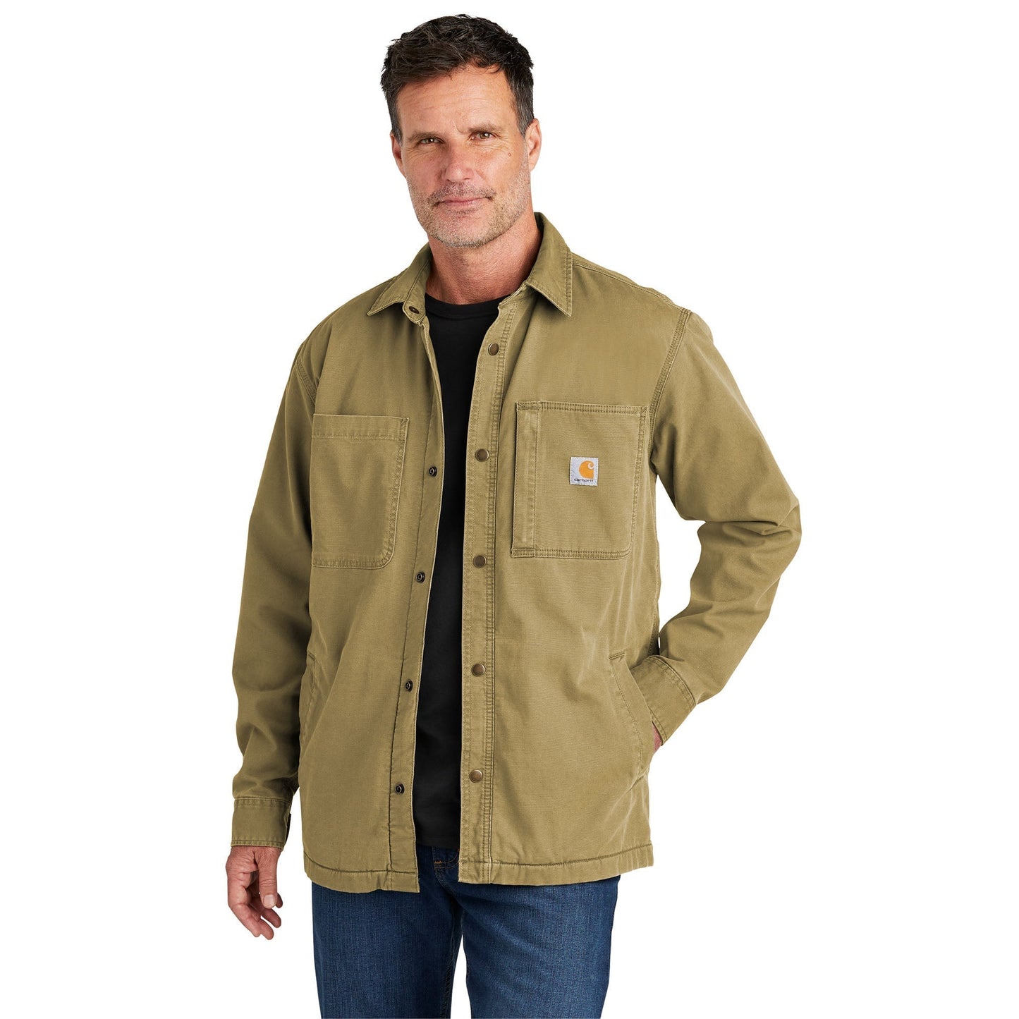 Black Jackets - Carhartt - Fleece-Lined Flex Jac