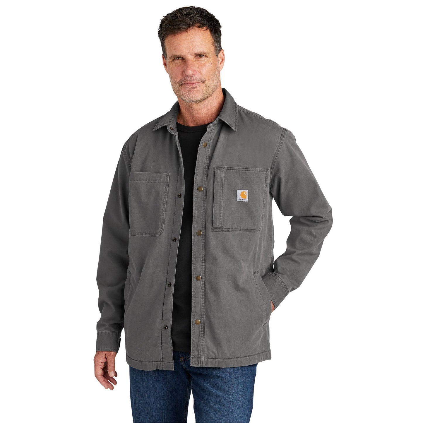 Black Jackets - Carhartt - Fleece-Lined Flex Jac