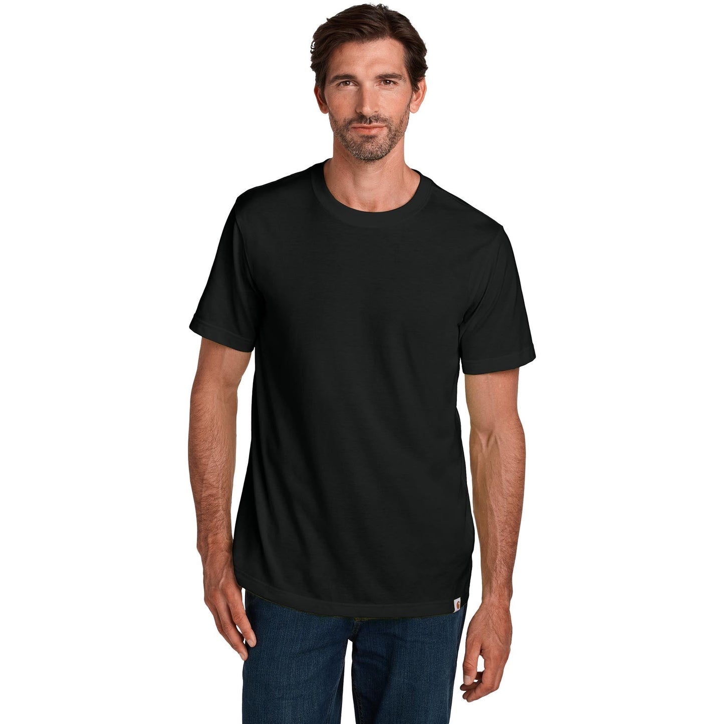 Black T-Shirts - Carhartt - Comfortable Cotton Blend