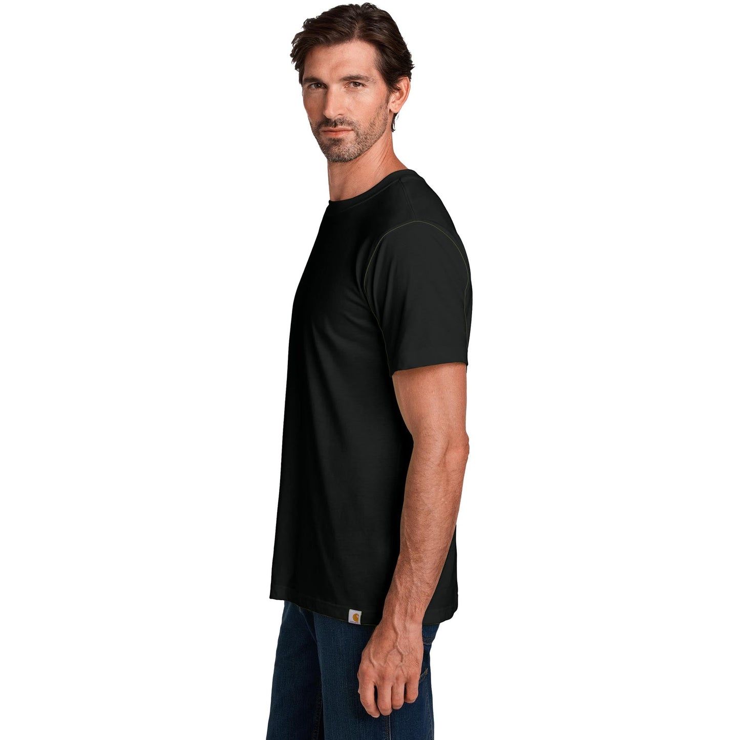 Black T-Shirts - Carhartt - Comfortable Cotton Blend