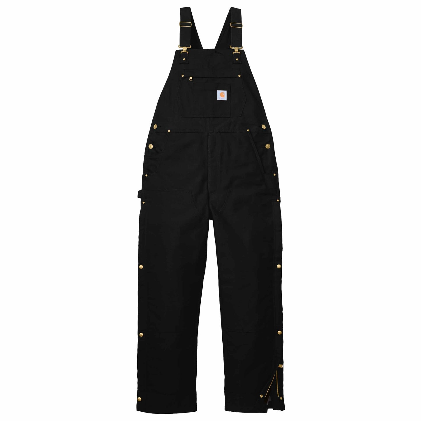 Black Insulated Overalls - Carhartt - Durable Design