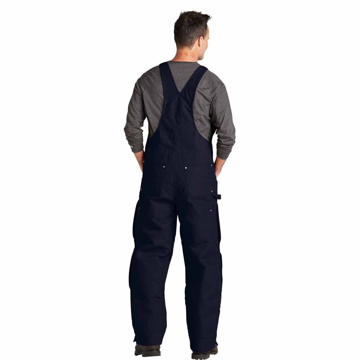 Black Insulated Overalls - Carhartt - Durable Design