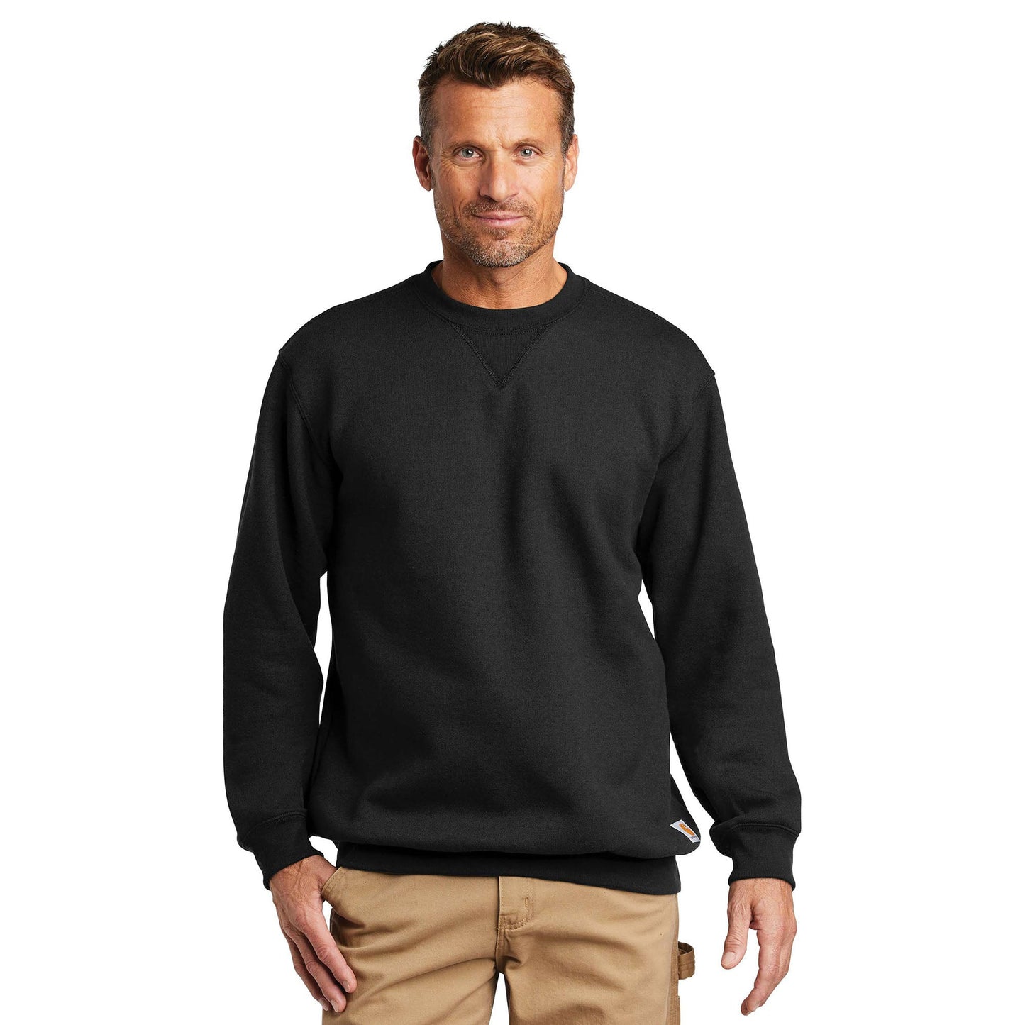 Carbon Heather Sweatshirt - Carhartt - Comfortable Fit