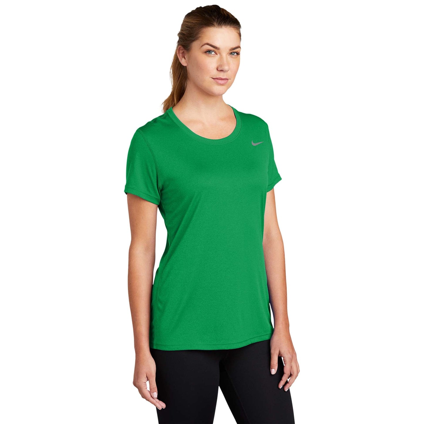 Apple Green T-Shirt - Nike - Dri-FIT Fabric