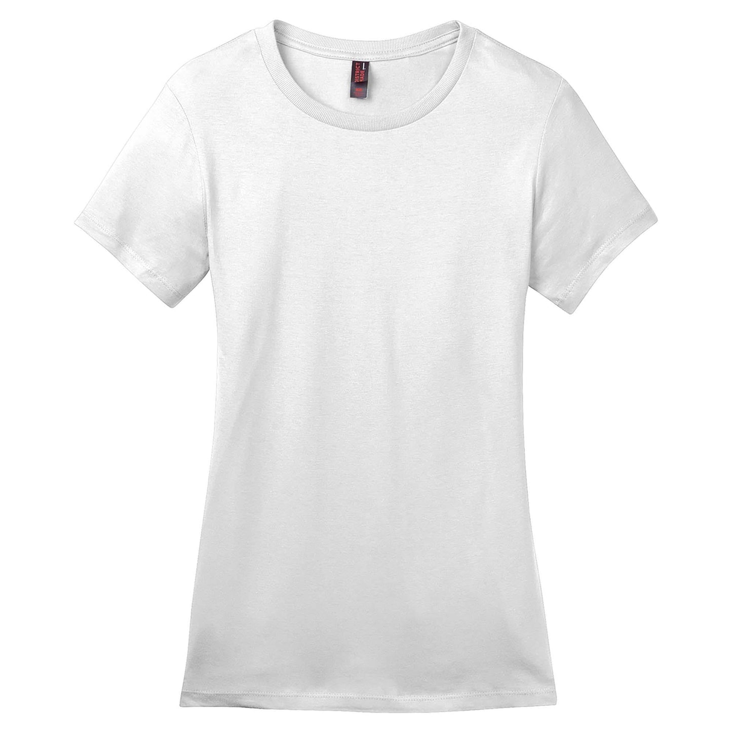 Jet Black T-Shirts - District - Combed Cotton Fabric