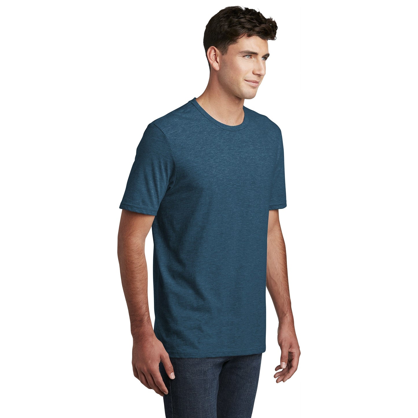 Black T-Shirts - District - Soft Fabric - Comfortable Quality