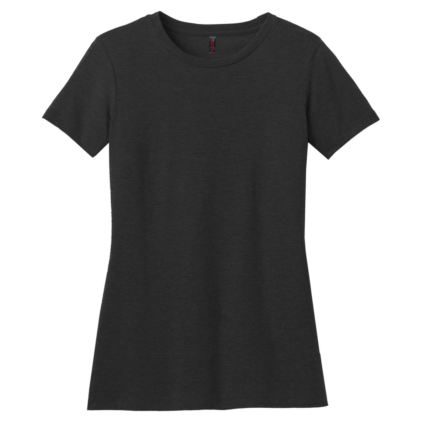 Black T-Shirts - District - Comfy Blend Tee - Soft Cotton Blend