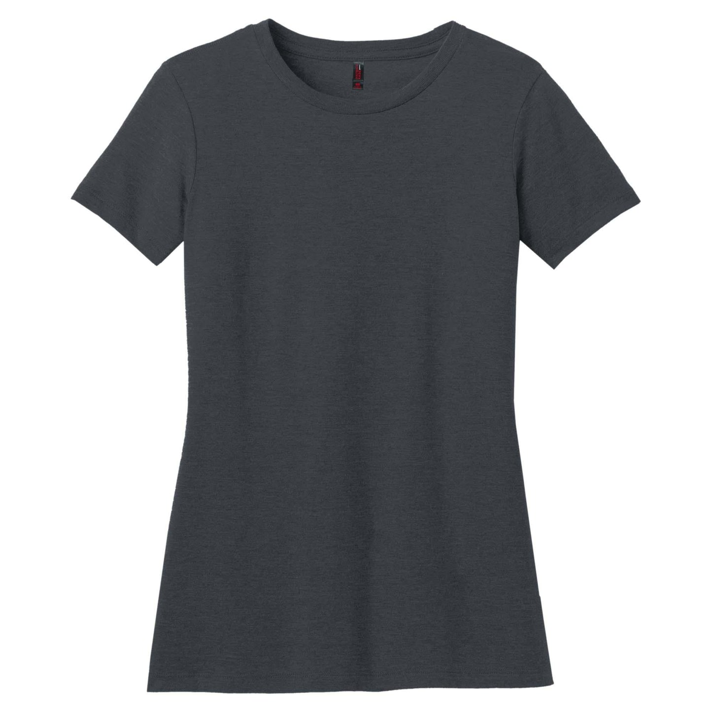 Black T-Shirts - District - Comfy Blend Tee - Soft Cotton Blend
