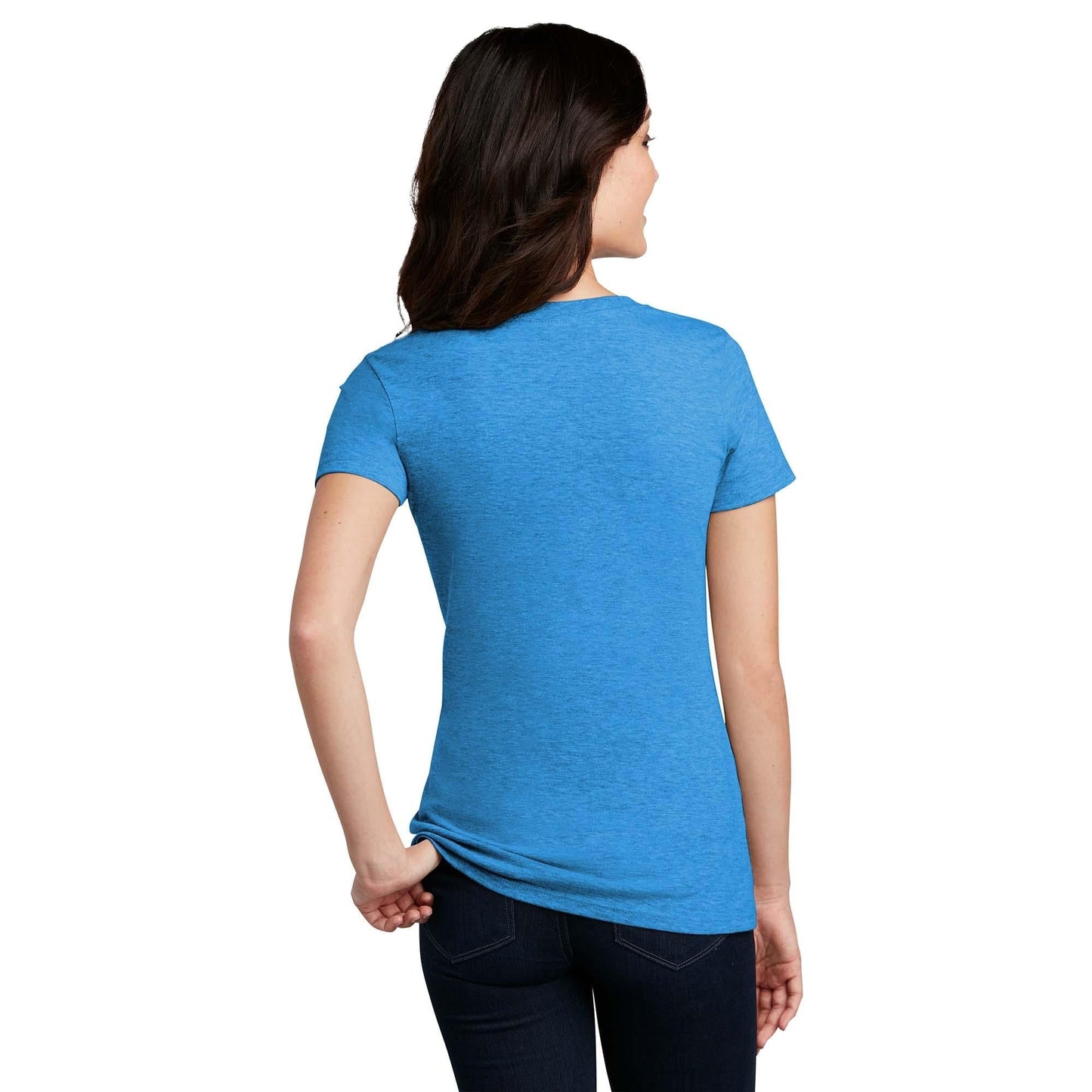 Black T-Shirts - District - Comfy Blend Tee - Soft Cotton Blend