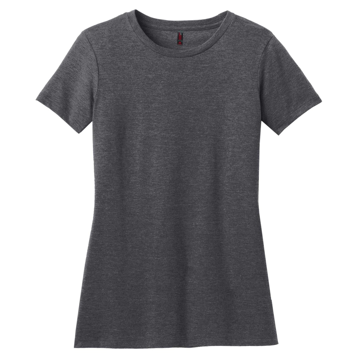 Black T-Shirts - District - Comfy Blend Tee - Soft Cotton Blend