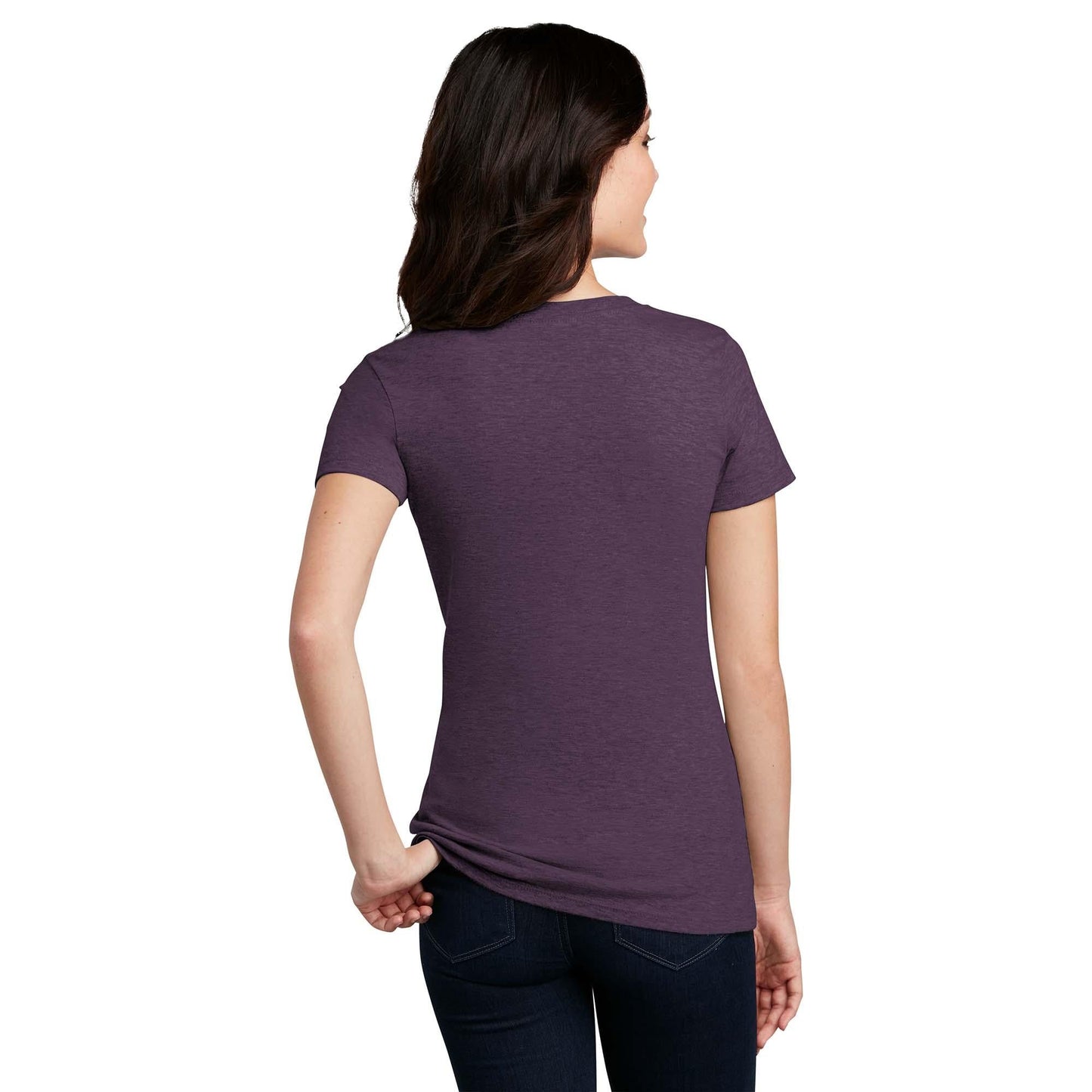 Black T-Shirts - District - Comfy Blend Tee - Soft Cotton Blend