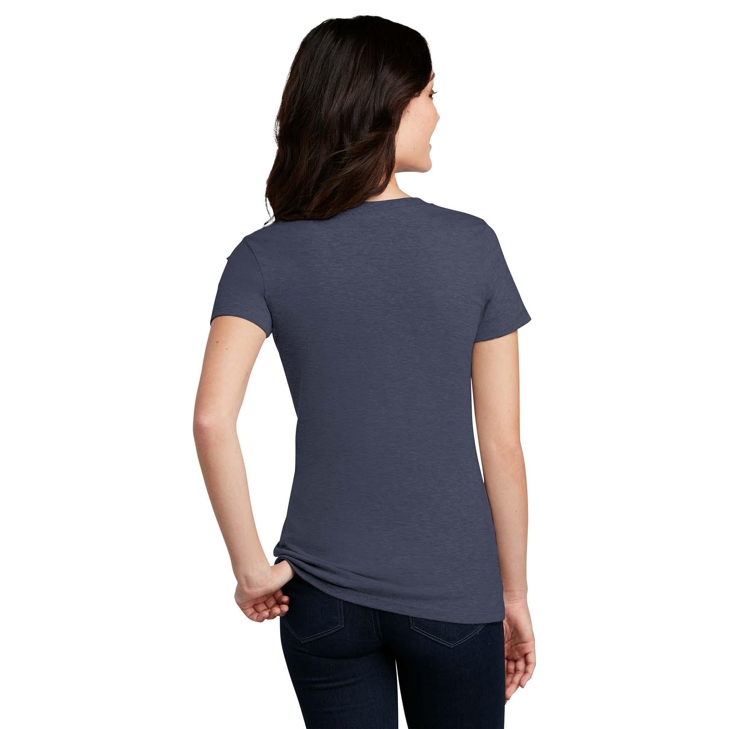 Black T-Shirts - District - Comfy Blend Tee - Soft Cotton Blend