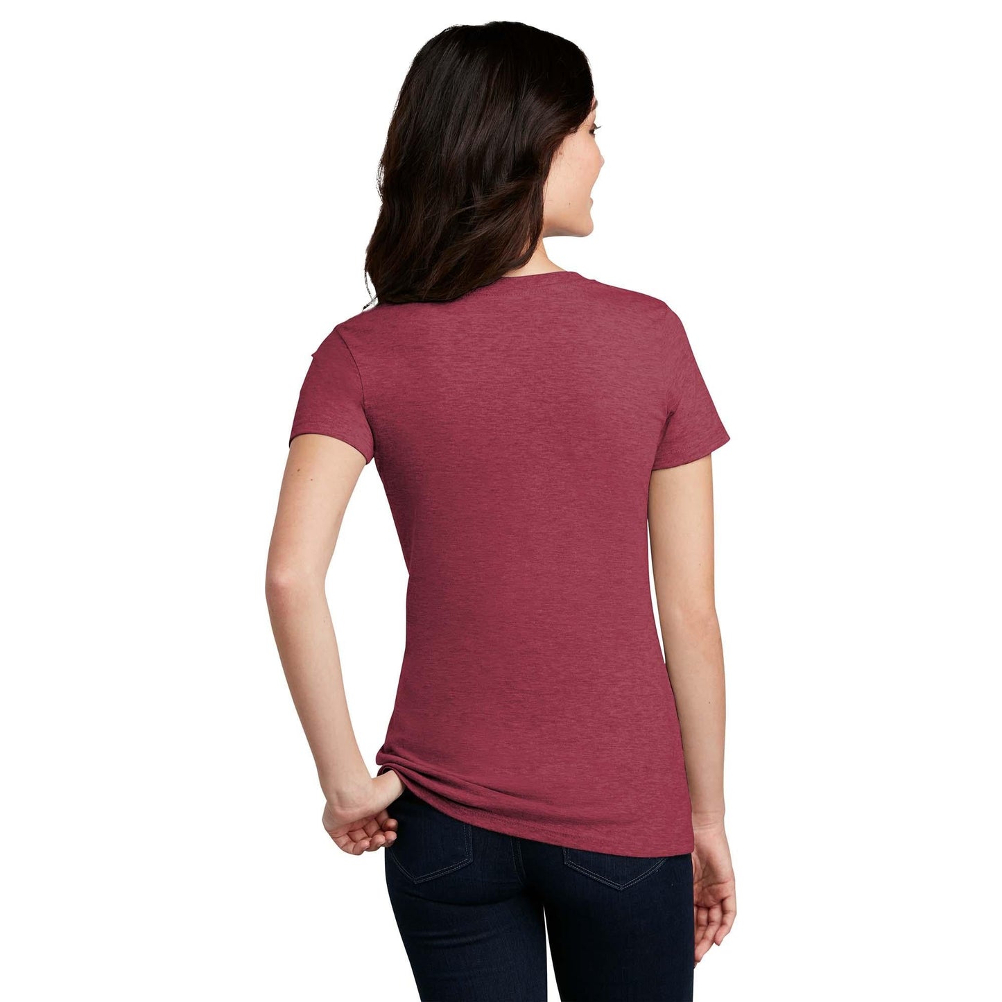 Black T-Shirts - District - Comfy Blend Tee - Soft Cotton Blend