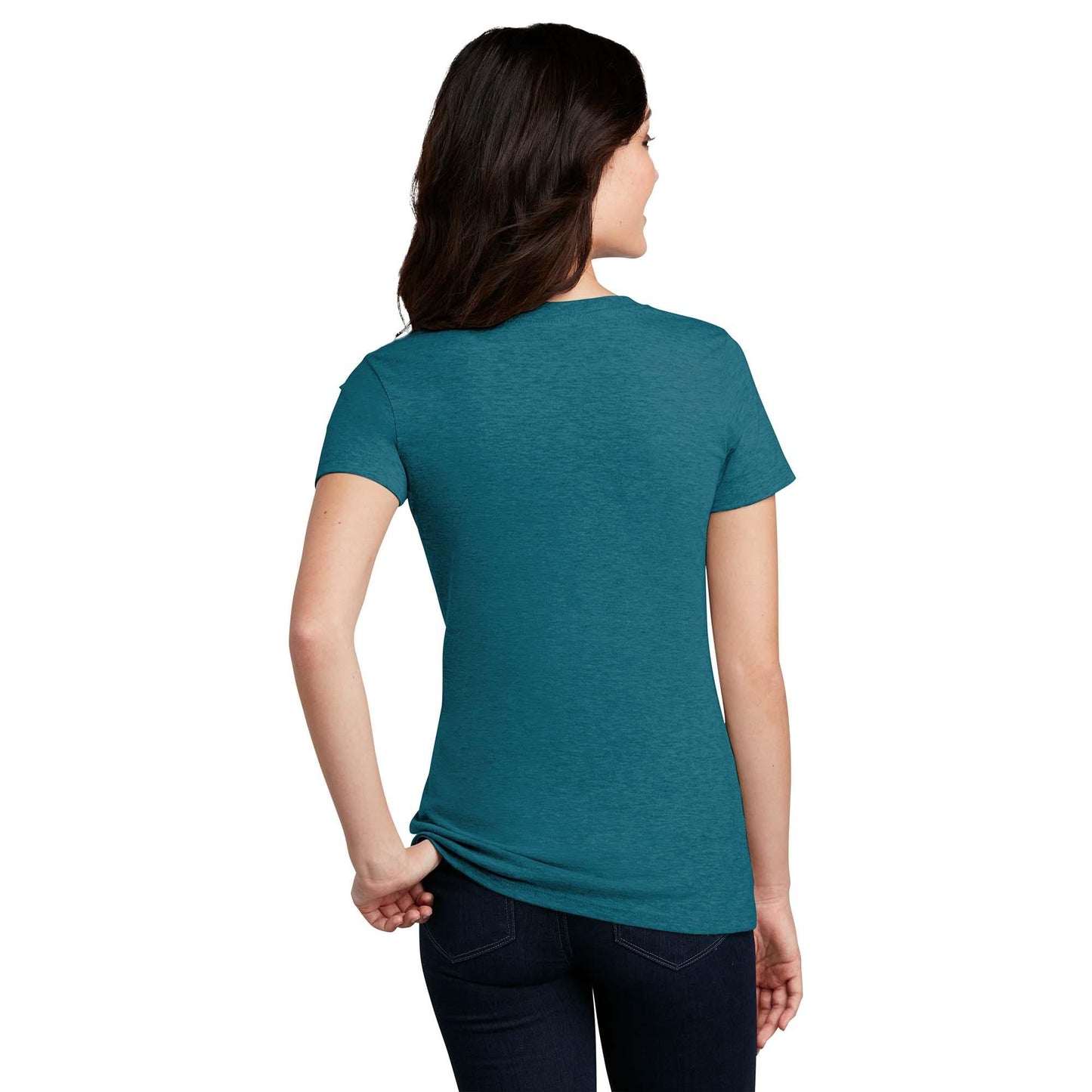 Black T-Shirts - District - Comfy Blend Tee - Soft Cotton Blend