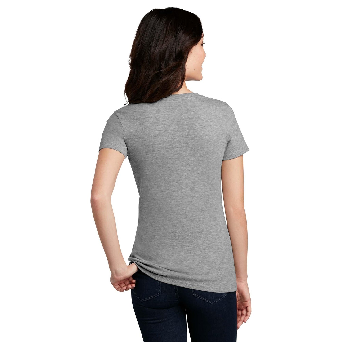 Black T-Shirts - District - Comfy Blend Tee - Soft Cotton Blend