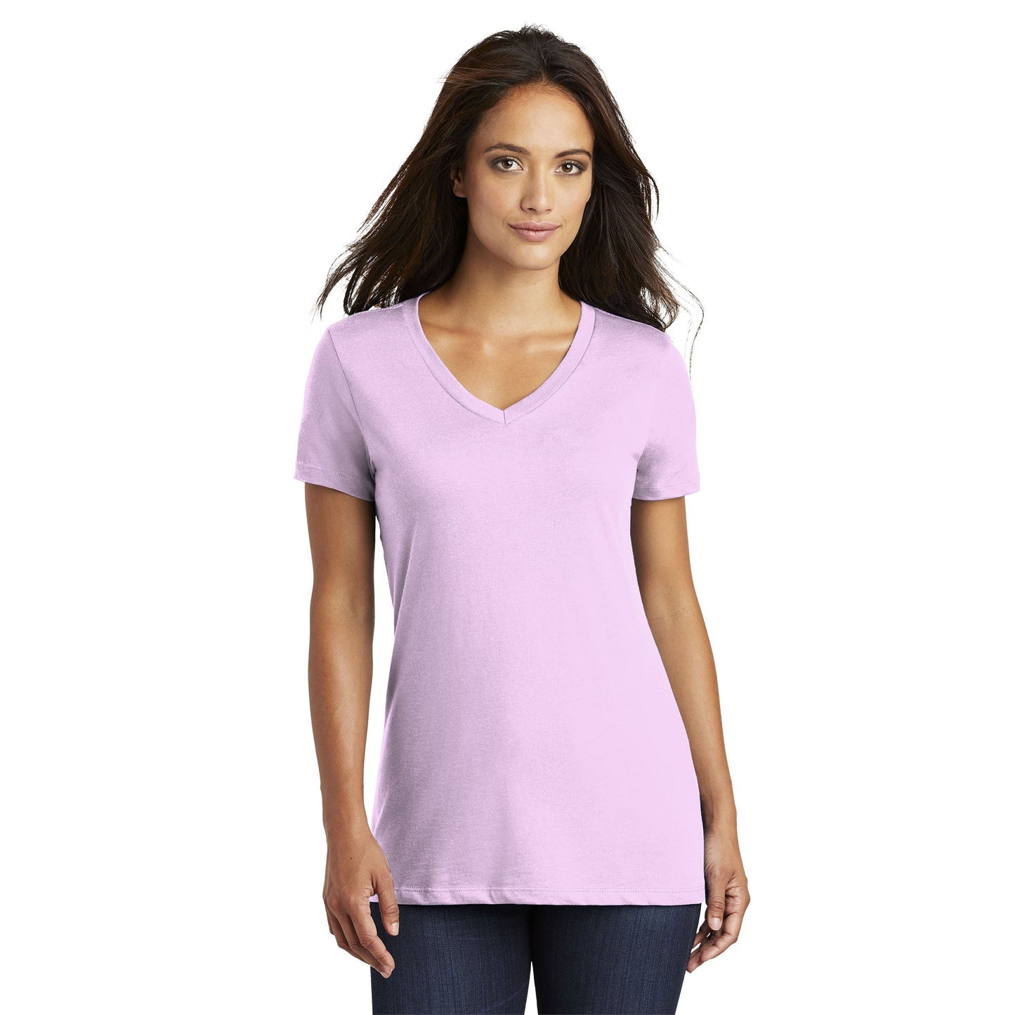 Heathered Nickel T-Shirt - District - Soft Cotton