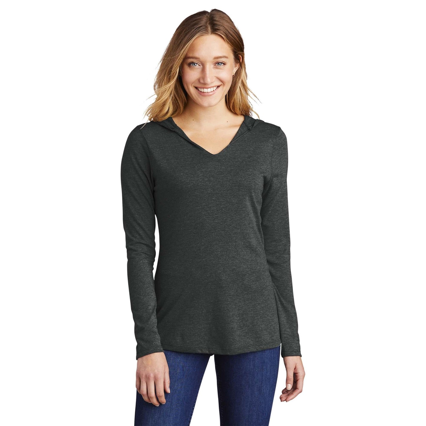 Black Frost Sweatshirt - District - Perfect Tri Blend