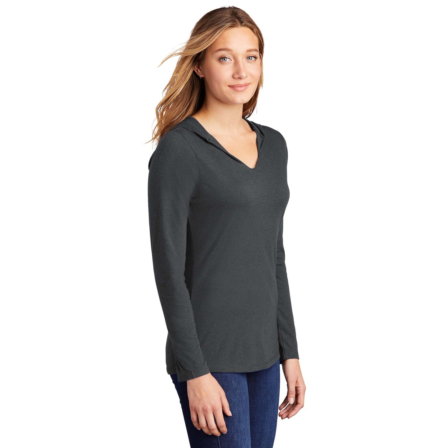 Black Frost Sweatshirt - District - Perfect Tri Blend