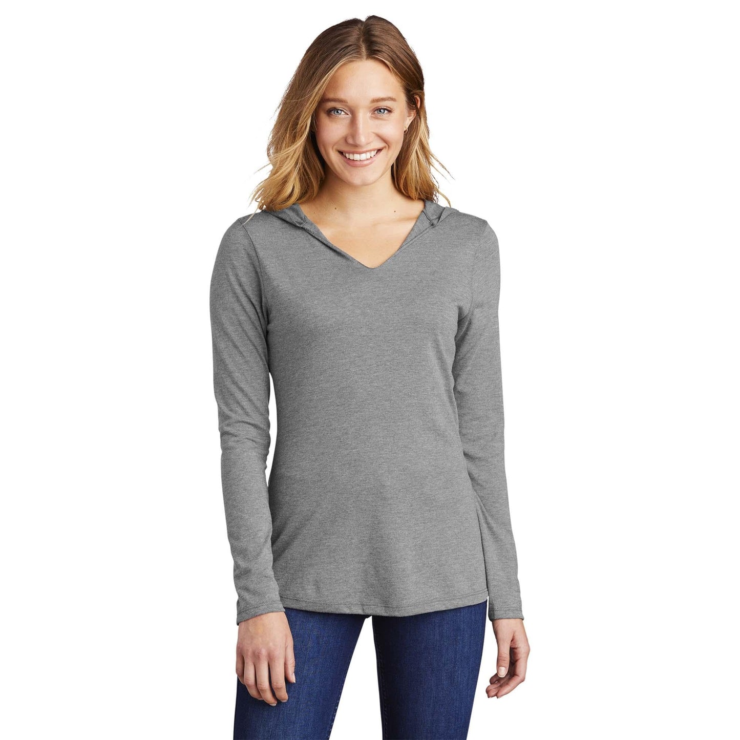 Black Frost Sweatshirt - District - Perfect Tri Blend