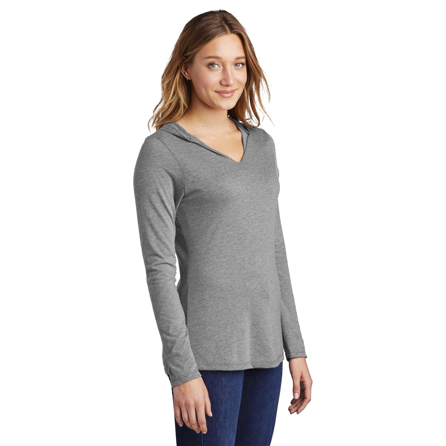 Black Frost Sweatshirt - District - Perfect Tri Blend
