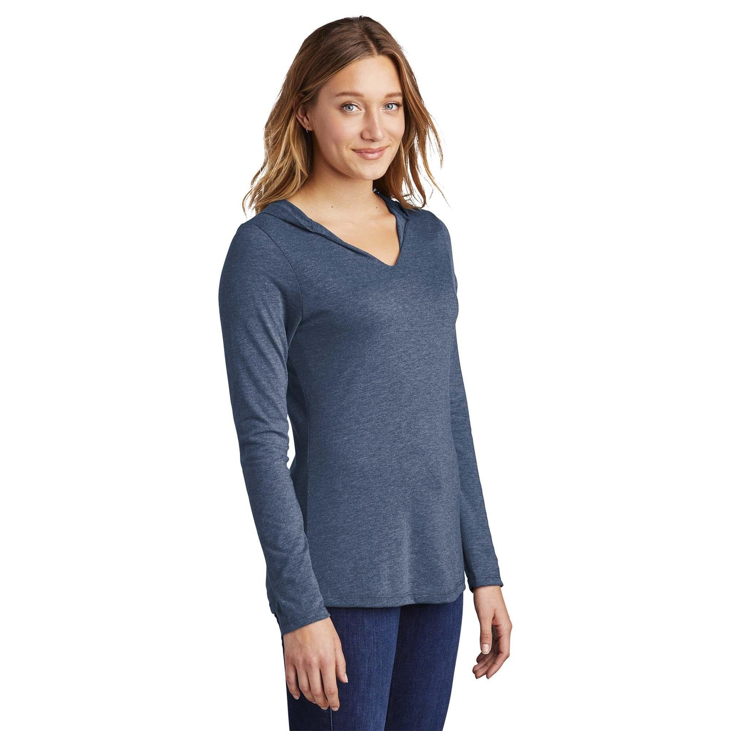Black Frost Sweatshirt - District - Perfect Tri Blend
