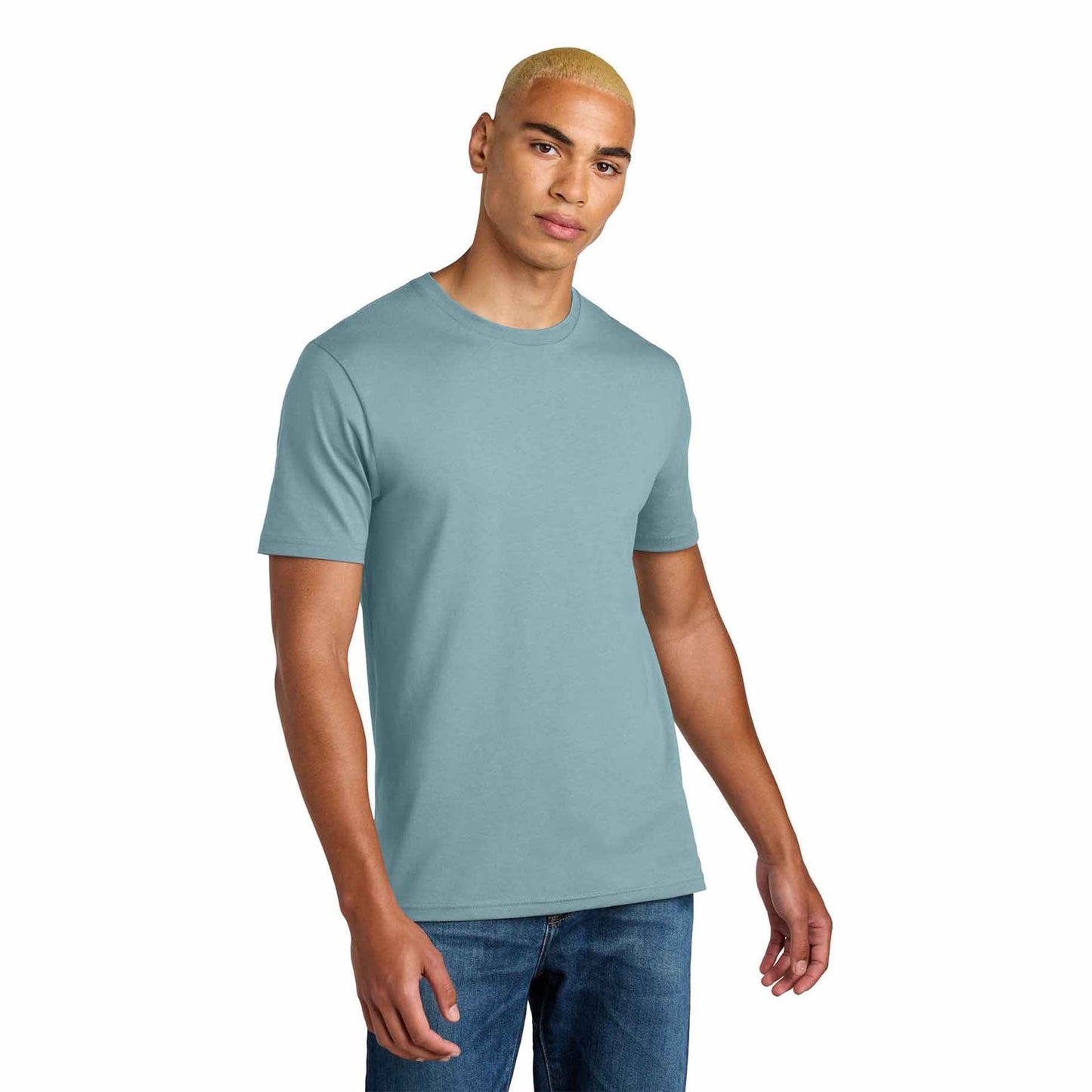 Jet Black T-Shirt - District - Soft Cotton Fabric