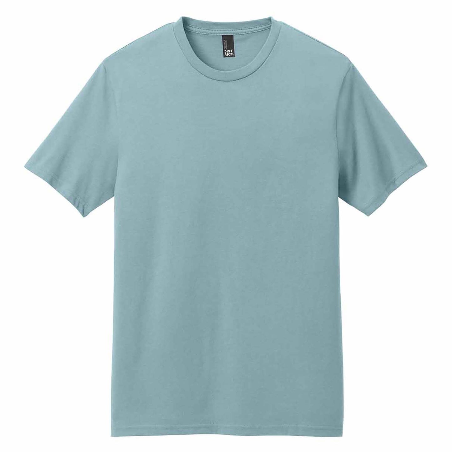 Jet Black T-Shirt - District - Soft Cotton Fabric