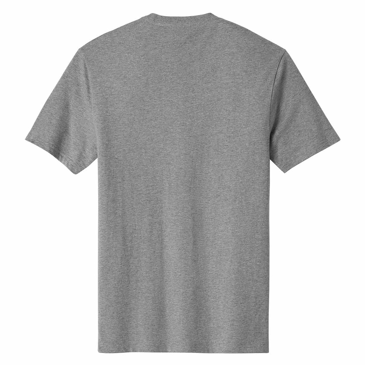 Jet Black T-Shirt - District - Soft Cotton Fabric