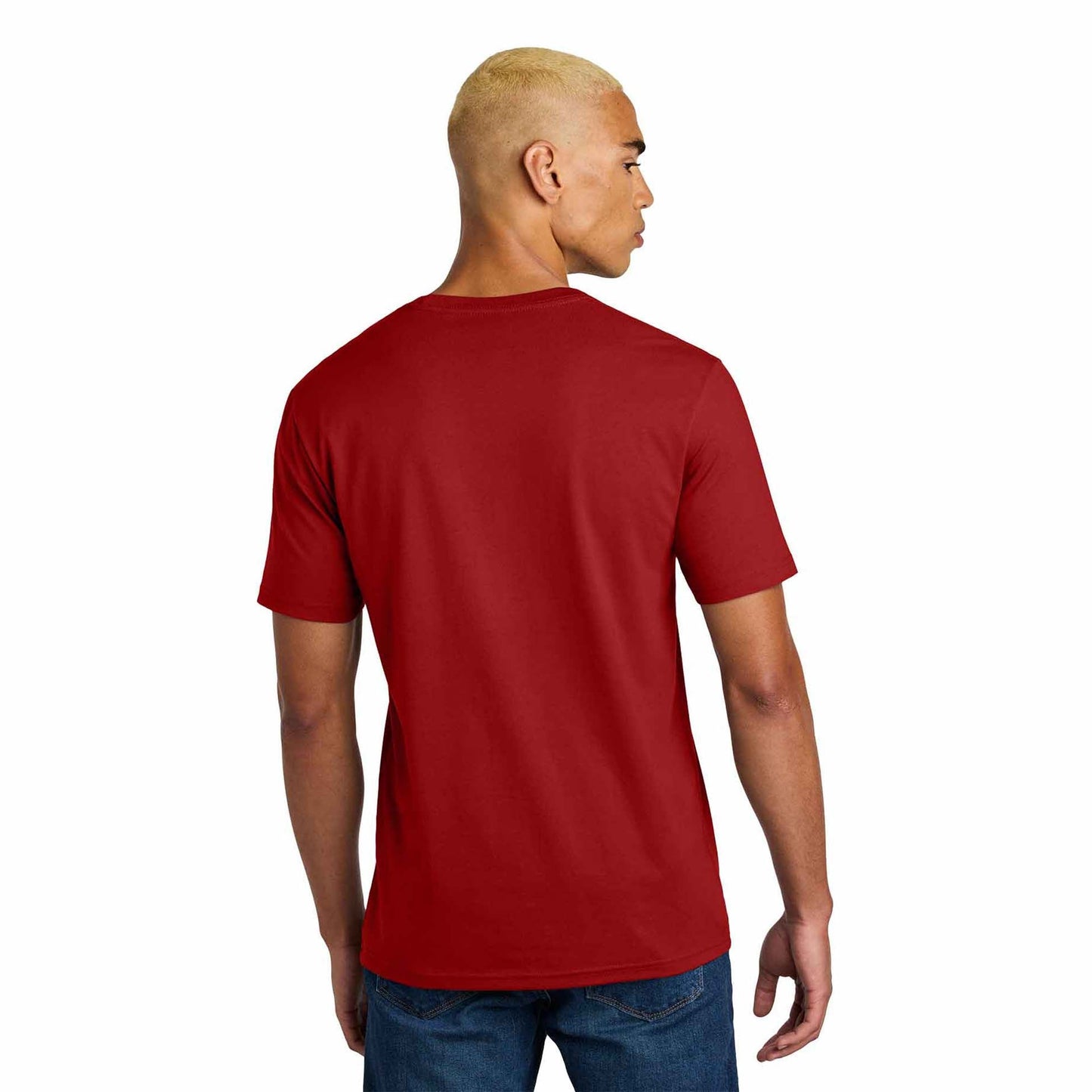 Jet Black T-Shirt - District - Soft Cotton Fabric